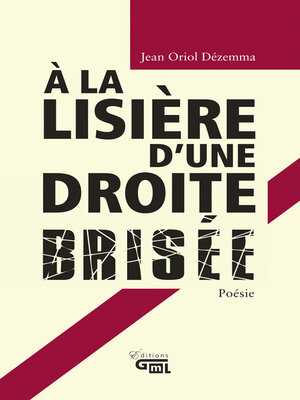 cover image of À la lisière d'une droite brisée
